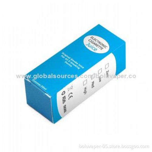 Non-flammable E-liquid, Used to Refill Empty Electronic Cigarette Cartridges, 50mL Bottle